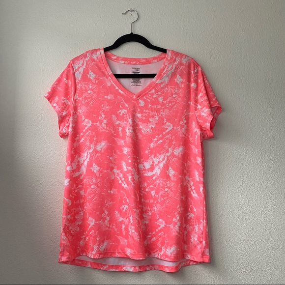 Danskin Tops - NWOT Danskin Now Hot Pink Short Sleeve Dri-More Shirt